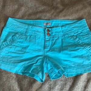 Like new teal Buckle shorts